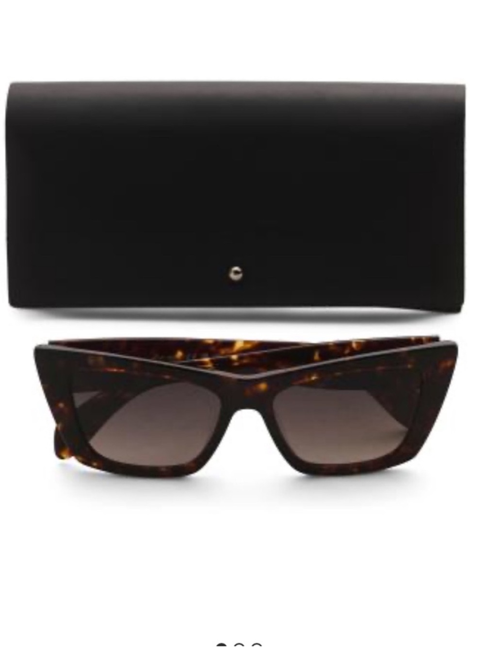rag & bone Tortoiseshell Cat-Eye Sunglasses with Black Case
